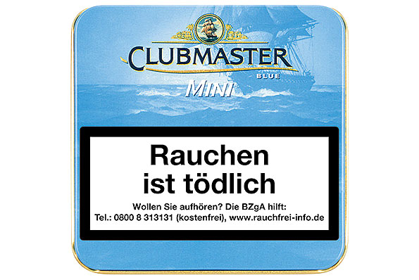 Clubmaster Mini Blue 20 Zigarillos Clubmaster Mini Blue 20 Zigarillos