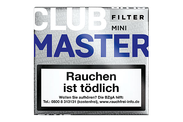 Clubmaster Mini Filter Blue 20 Cigarillos Estervals Pipe House
