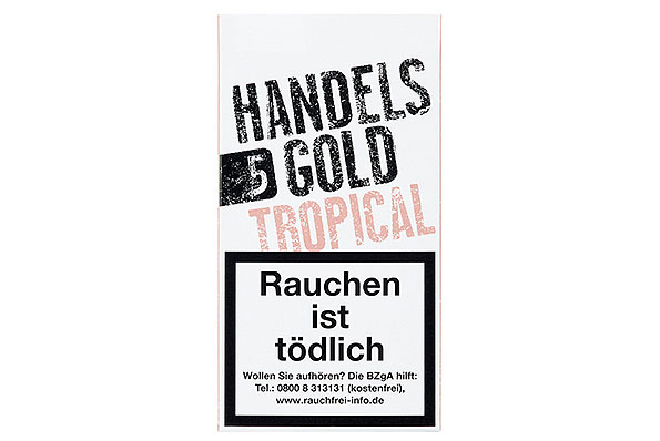 Handelsgold Sweet Cigarillos Tropical (White) 5 Zigarillos